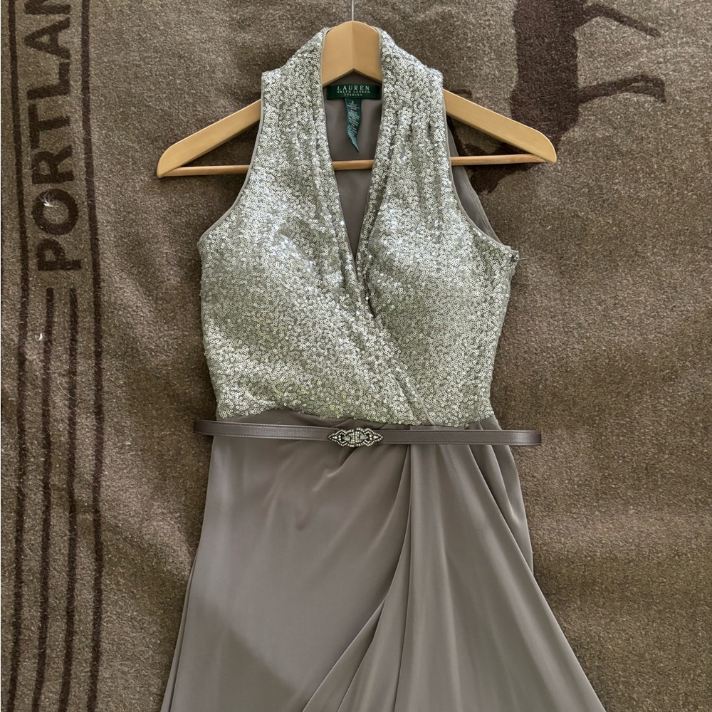 Ralph Lauren Sequin Gown